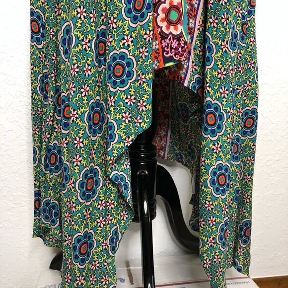 Anthropologie Ella halter handkerchief maxi dress size XS / Small - Picture 6 of 15